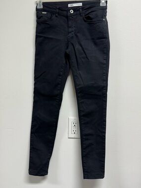 ZARA Skinny Black Denim Jeans Size 4